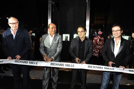 Inauguration of the Richard Mille boutique in Singapore.