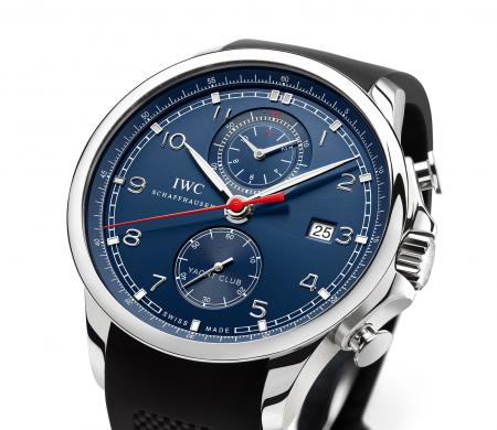 The Portuguese Yacht Club Chronograph Edition Laureus Sport for Good Foundation : a limited edition to 1,000 pieces.