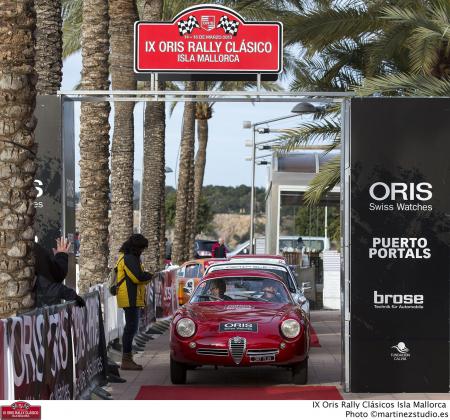 The Oris Rally Clasico Isla Mallorca being the pearl of European rallies attracted many enthusiasts.