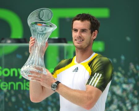 Andy Murray, Rado global ambassador, wins Miami Masters 1000.