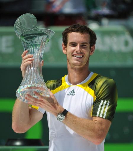 Andy Murray, Rado global ambassador, wins Miami Masters 1000.