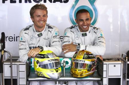 Nico Rosberg and Lewis Hamilton new ambassadors of IWC Schaffhausen