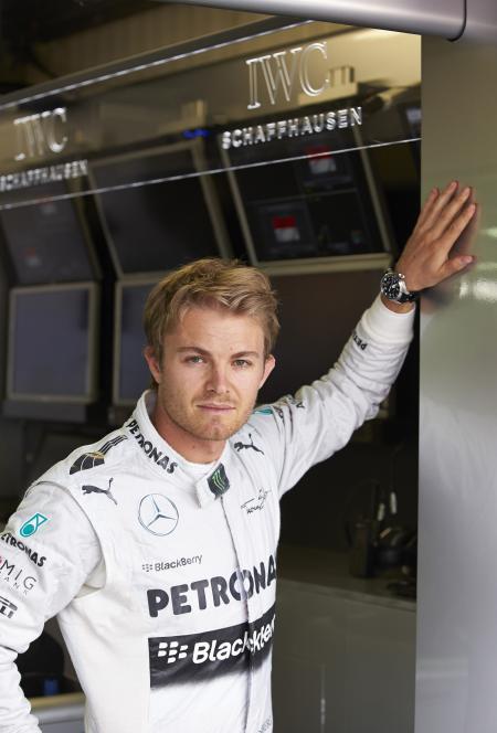 Nico Rosberg new ambassadors of IWC Schaffhausen