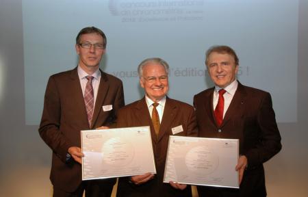 International Timing Competition : Nicolas Clerc, Claude-Henri Chabloz, François Thiébaud