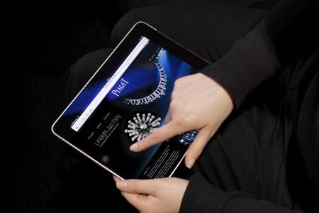 iPad compatible version of www.piaget.com