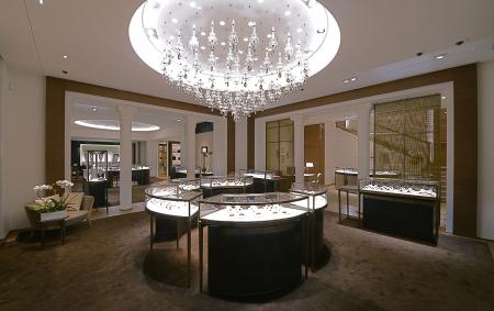 The new parisian boutique of Cartier at 12, boulevard des Capucines