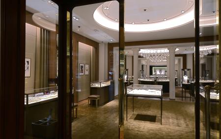 The new parisian boutique of Cartier at 12, boulevard des Capucines