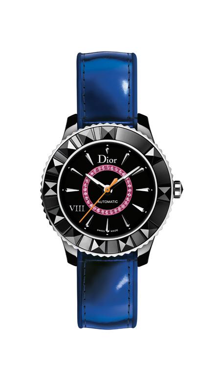 DIOR VIII CERAMIC AND METALLIC BLUE STRAP - LAUNCH: JANUARY 2014 