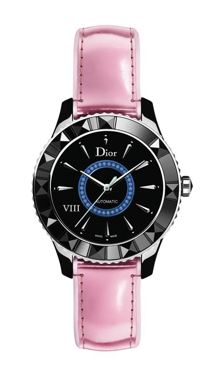 DIOR VIII CERAMIC AND METALLIC PINK STRAP - LAUNCH: JANUARY 2014 