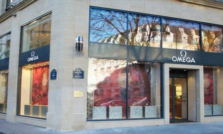 OMEGA boutique at boulevard des Capucines