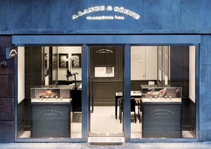 The new A. Lange & Söhne boutique in Munich