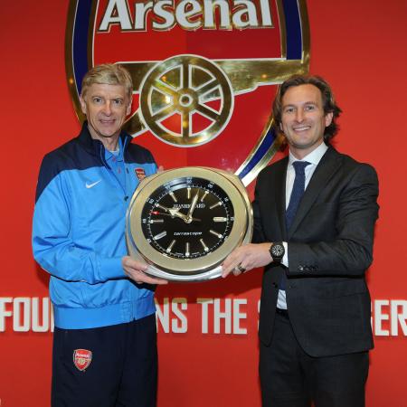 Arsène Wenger & Bruno Grande