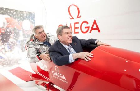 Opening of the OMEGA pavilion in Sochi