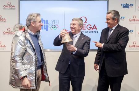 Opening of the OMEGA pavilion in Sochi