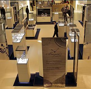 Breguet took up residence on the Swatch Group Plaza by holding an exclusive exhibition