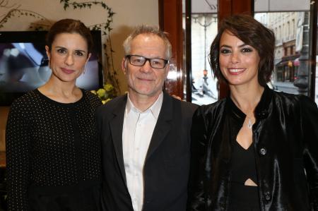 Livia Firth, Thierry Frémaux & Bérénice Béjo