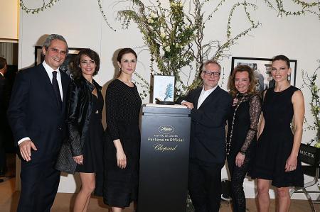 Rodrigo Cipriani, Bérénice Béjo, Livia Firth, Thierry Frémaux, Caroline Scheufele & Hilary Swank