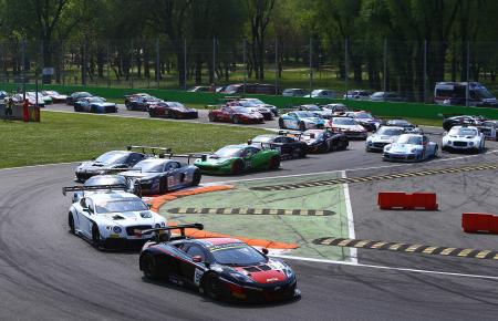 GTSeries 2014 Monza 1st turn