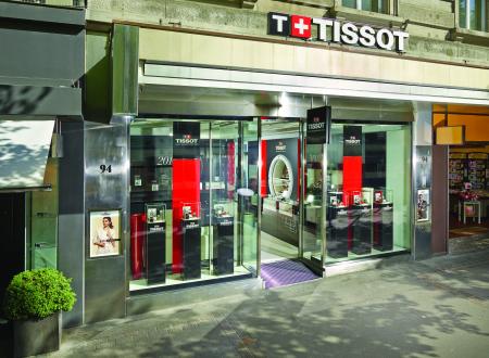 Tissot opens a new boutique on the Bahnhofstrasse of Zurich 