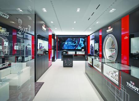 Tissot opens a new boutique on the Bahnhofstrasse of Zurich 