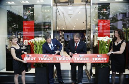 Tissot opens a new boutique on the Bahnhofstrasse of Zurich 