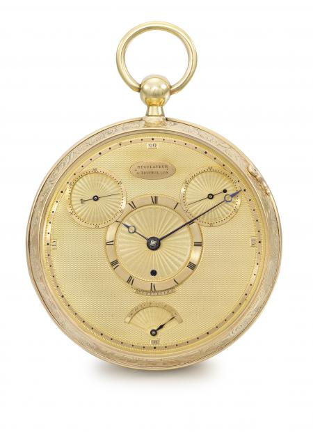 The extremely rare Breguet Tourbillon no°1176 which belonged to Count Potocki