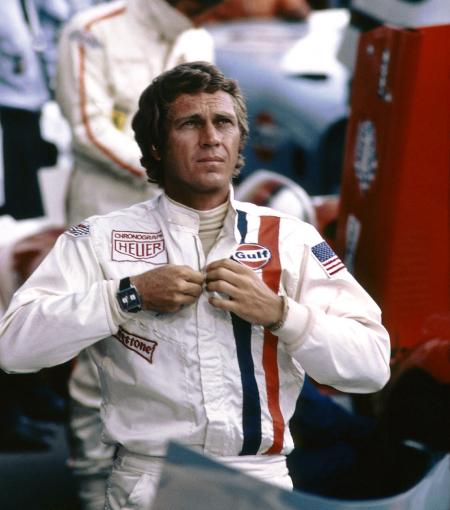 Steeve McQueen in movie Le Mans - 1970