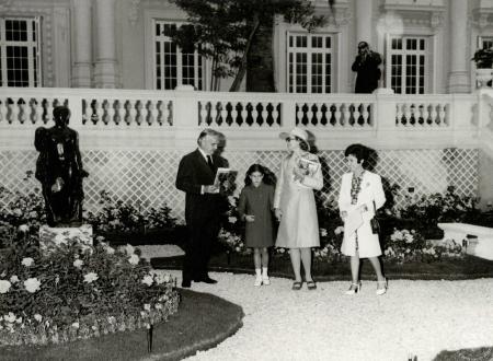 Re-opening of the Princess Grace of Monaco Rose Garden Refurbished and Enlarged with the Support of Piaget 