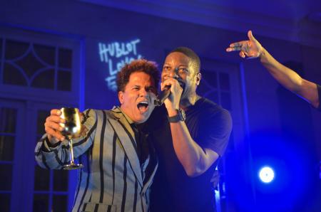 Hublot Closing Party in Rio - Britto and Wyclef Jean