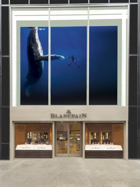 New Blancpain boutique on 5th Avenue 