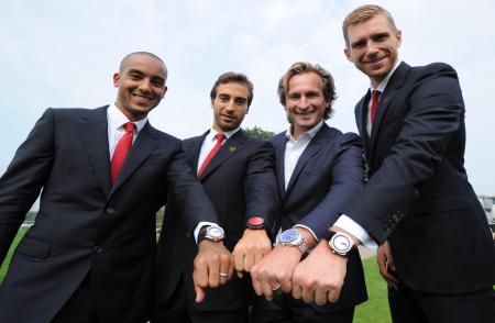 JEANRICHARD & Arsenal. T.Walcott, M.Flamini, B.Grande, P.Mertesacker