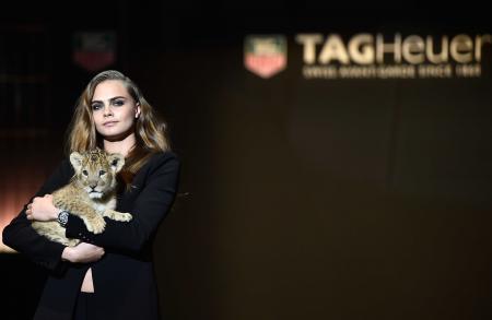 Cara Delevingne, TAG Heuer's new ambassador