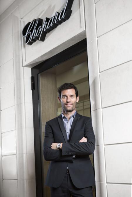 Mark Webber, Chopard's new ambassador