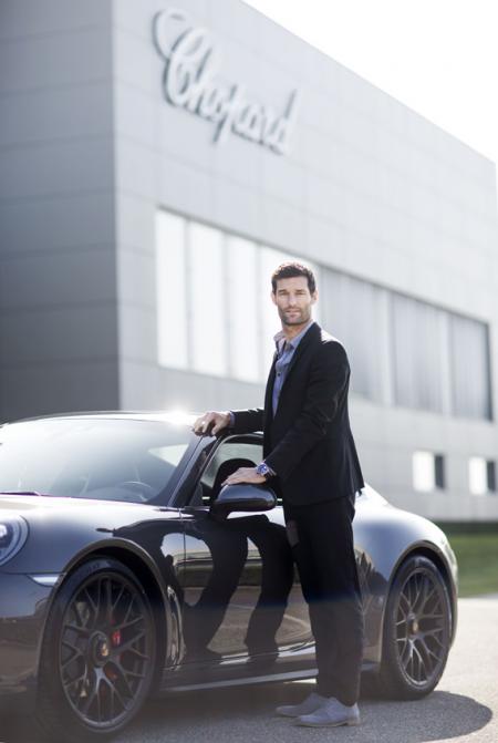 Mark Webber, Chopard's new ambassador