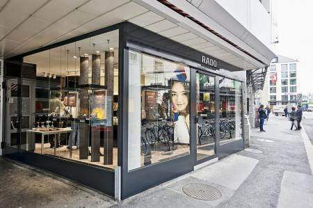 The first Rado boutique in Switzerland