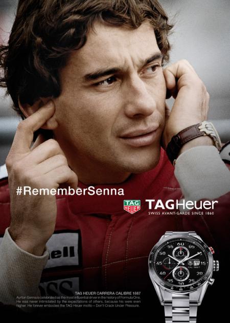 Ayrton Senna rejoins the TAG Heuer Ambassador family