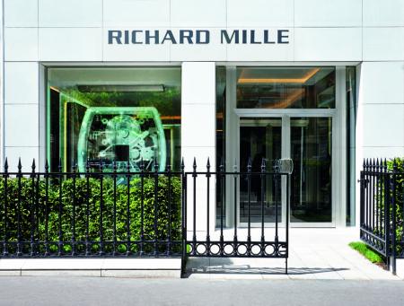 The new Richard Mille boutique on avenue Matignon - c Jerome Bryon