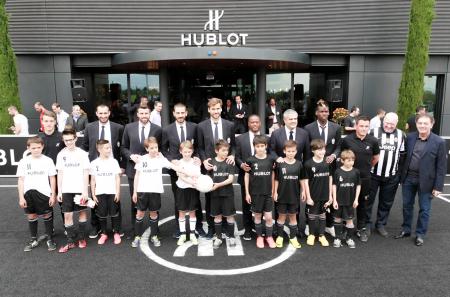 When players of Juventus paid a visit to Hublot