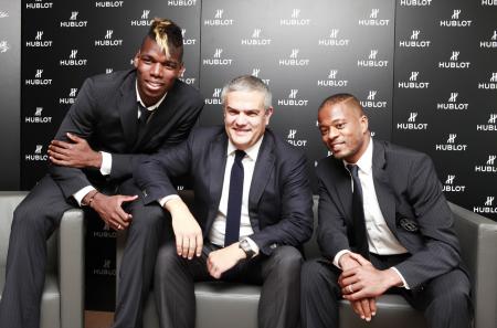 When players of Juventus paid a visit to Hublot