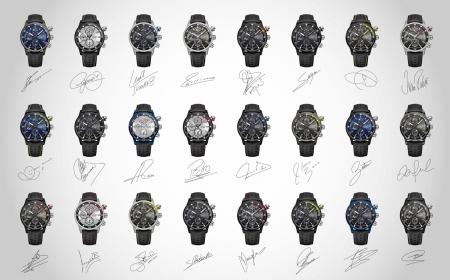 The 24 watches created by each of the players of the FC Barcelona