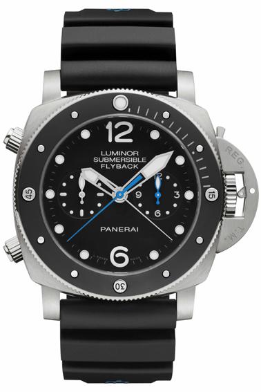 Luminor Submersible 1950 3 Days Chrono Flyback Automatic Titanio