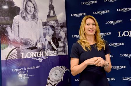 Inauguration of Longines boutique - Steffi Graf