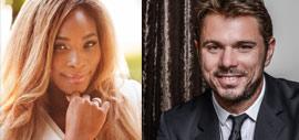 Serena Williams and Stan Wawrinka