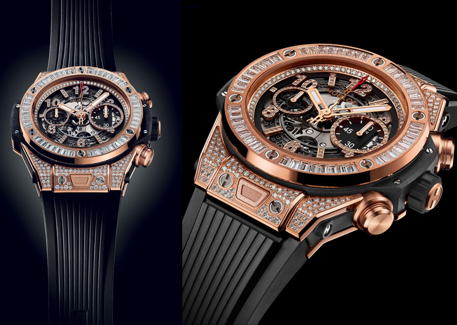 Hublot Big Bang Unico King Gold Jewelry, a bold style to win every round like Floyd Mayweather Jr