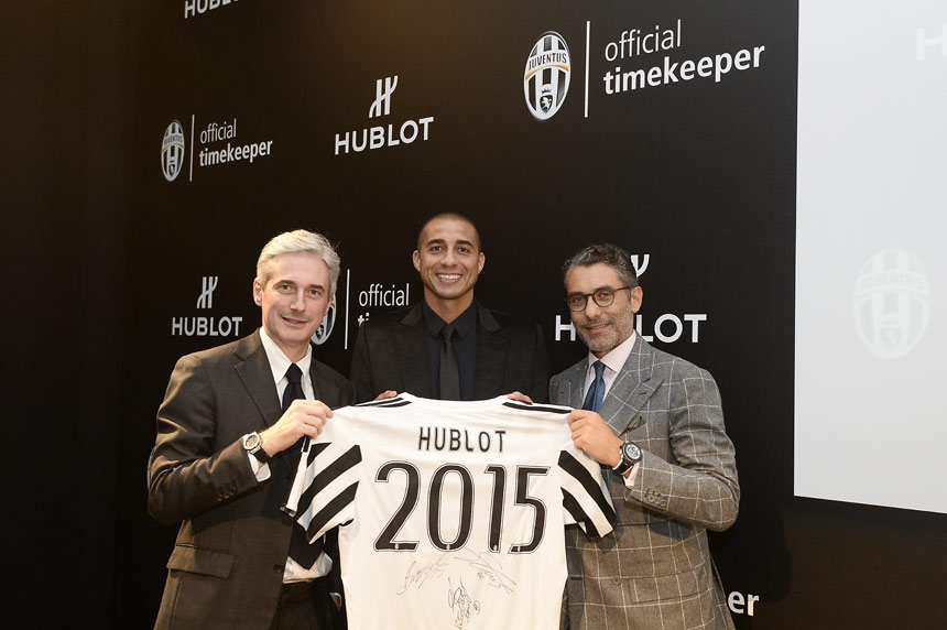 Hublot Juventus - Andrea Tessitore, David Trezeguet and Augusto Capitanucci ©LaPresse