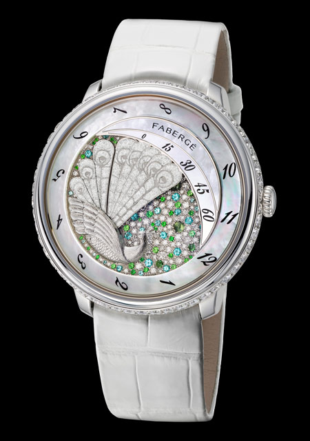 Ladies’ High-Mech Watch Prize - Fabergé Lady Compliquée Peacock