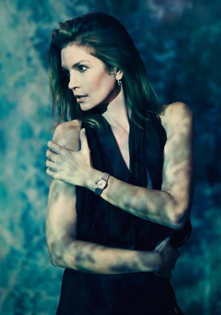 2015 - Cindy Crawford, Omega ambassador since 20 years