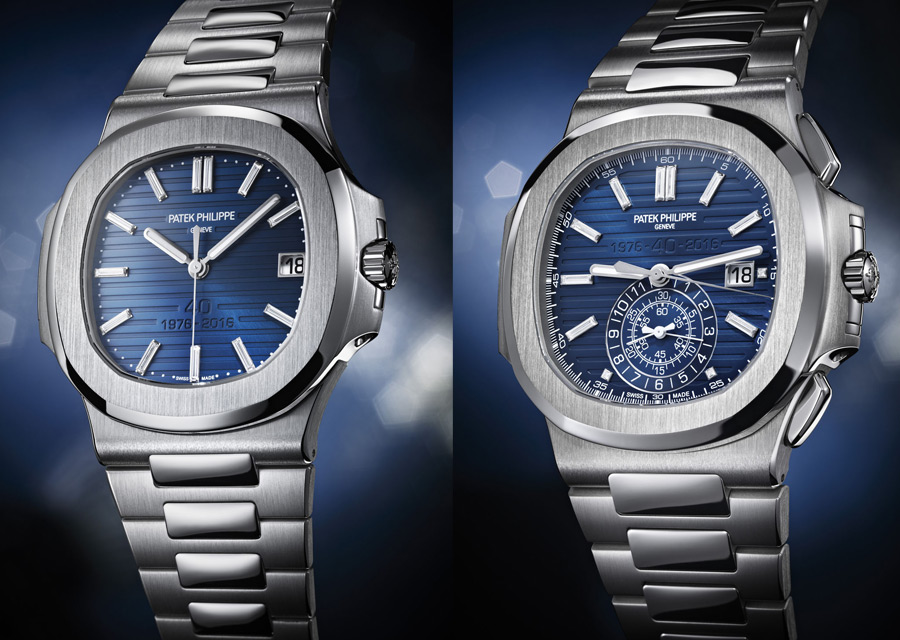 Patek Philippe Nautilus 40th anniversary limited editions