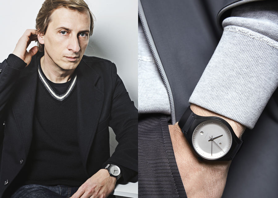 The Rado True Cyclo on the wrist of its creator, Philippe Nigro