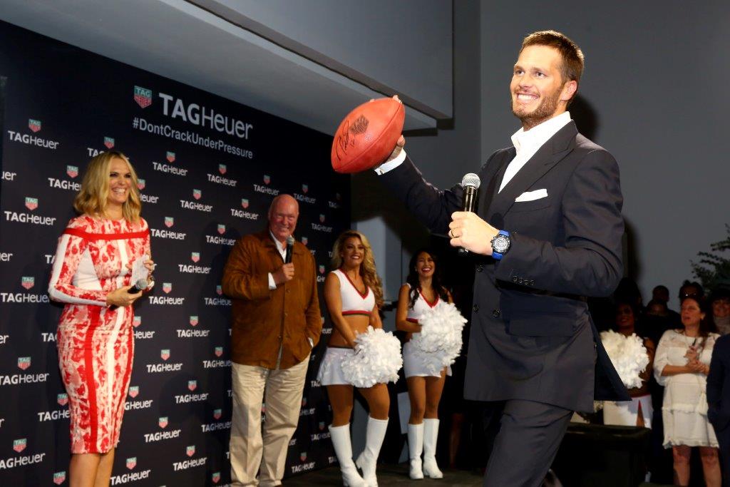 Quaterback Tom Brady is now part of TAG Heuer s ambassadors MyWatch EN